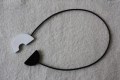 collier surprice schwarz grau weiß 5